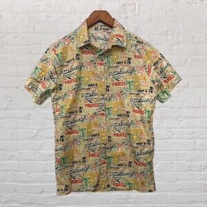 2025 Pittsburgh Pirates Hawaiian Shirt Short‎ Sleeve Adult Small Giveaway 8/9/25